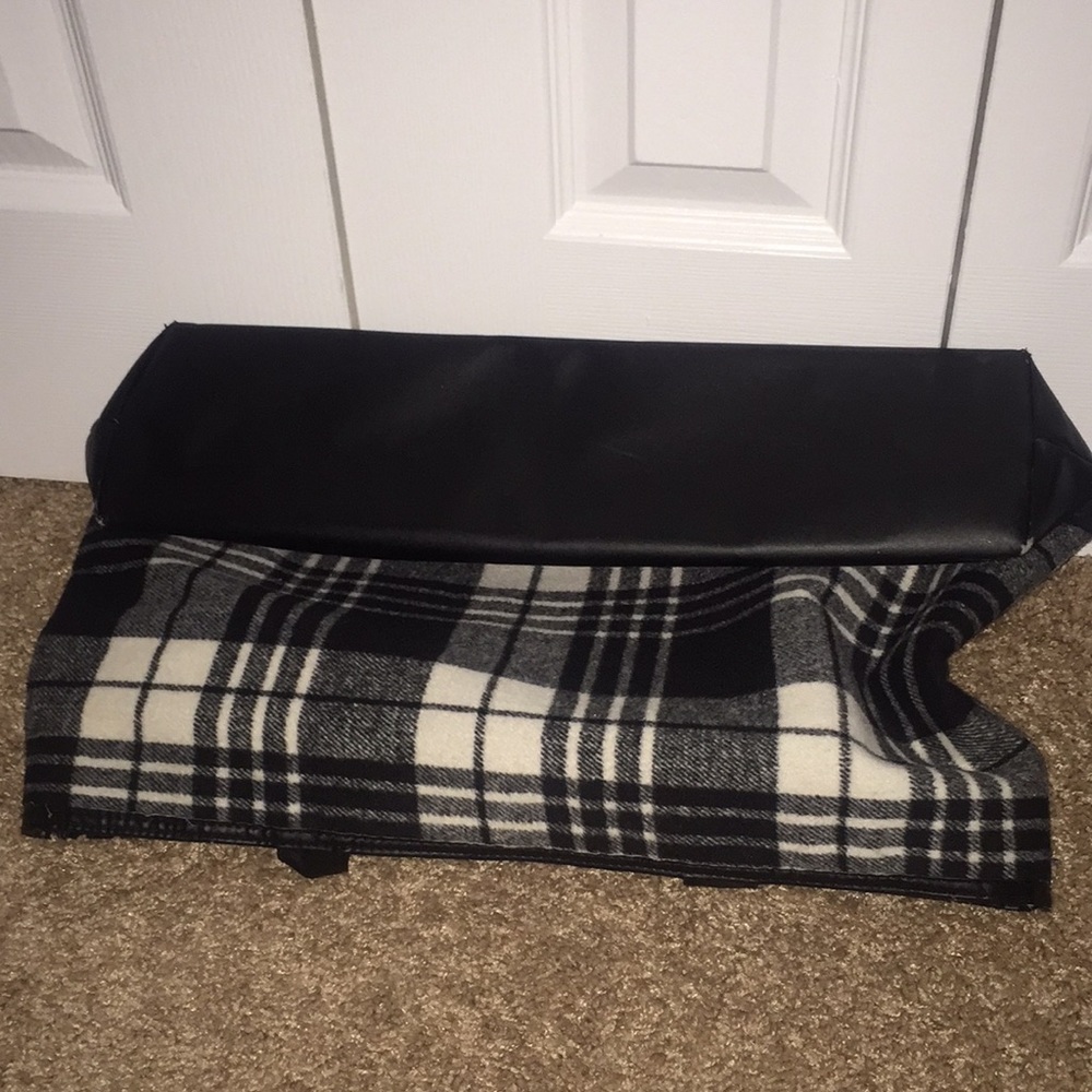 Wool/pleather tote - Picture 3 of 3